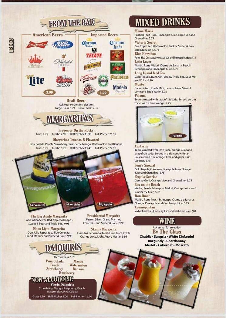 Los Mariachis - London, OH menu_pic