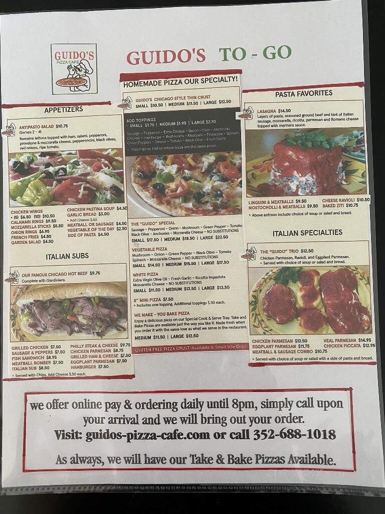 Guido's Pizza Cafe - Spring Hill, FL