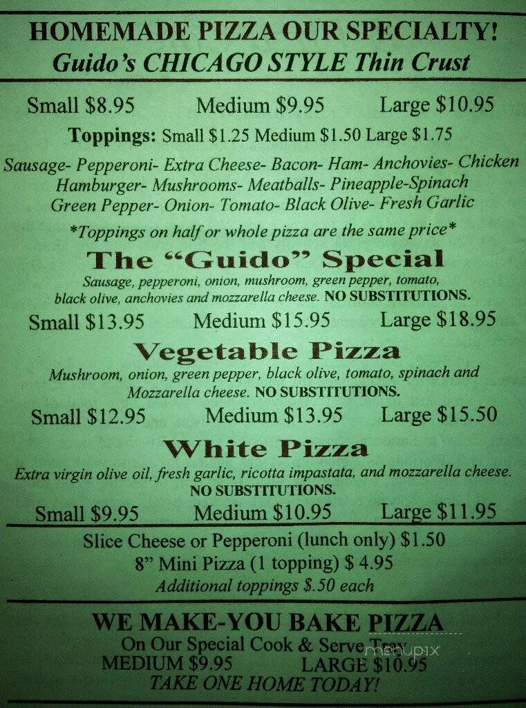 Guido's Pizza Cafe - Spring Hill, FL
