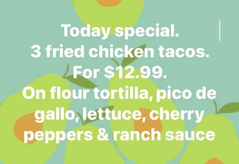 Taco King - Harrisburg, PA menu_pic