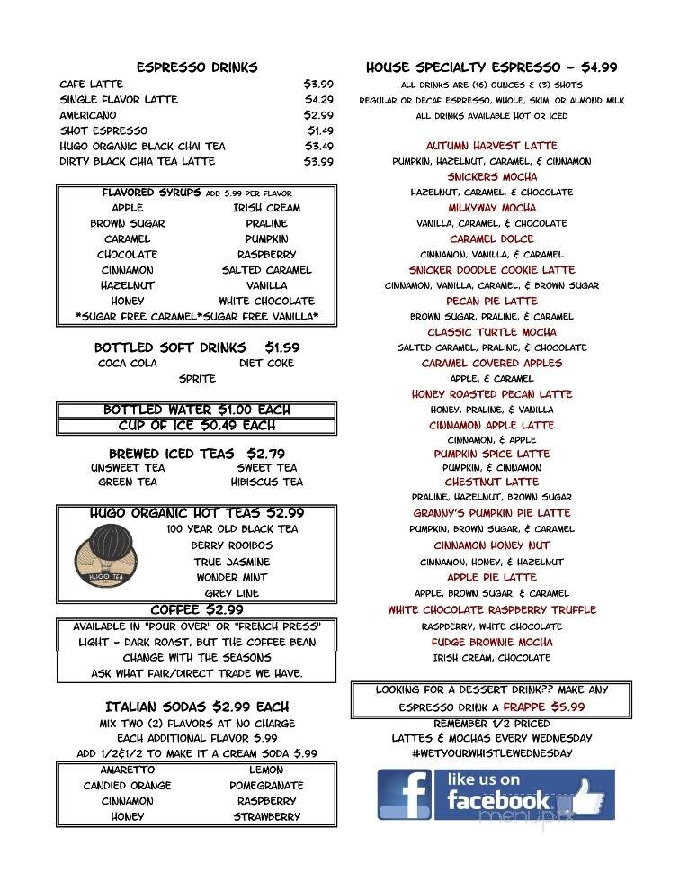 Social's Cafe - Cape Girardeau, MO menu_pic