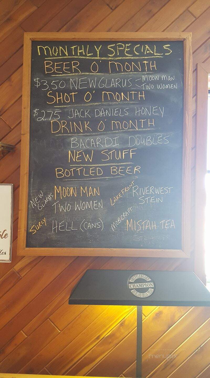 Simonet's Bar - Green Bay, WI menu_pic