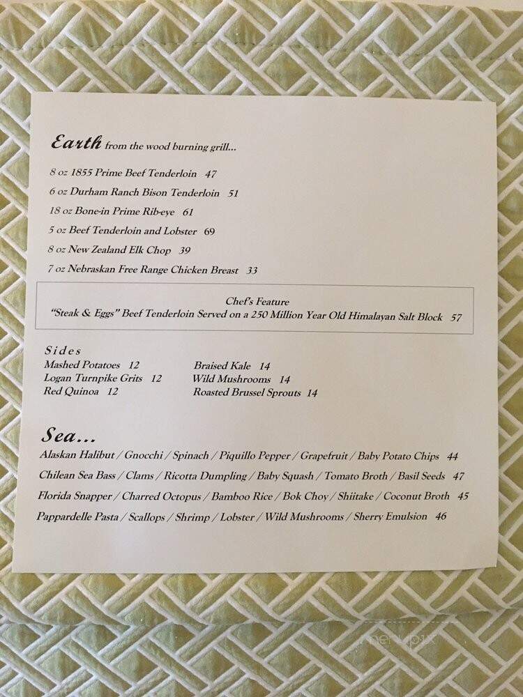 Salt - Fernandina Beach, FL menu_pic
