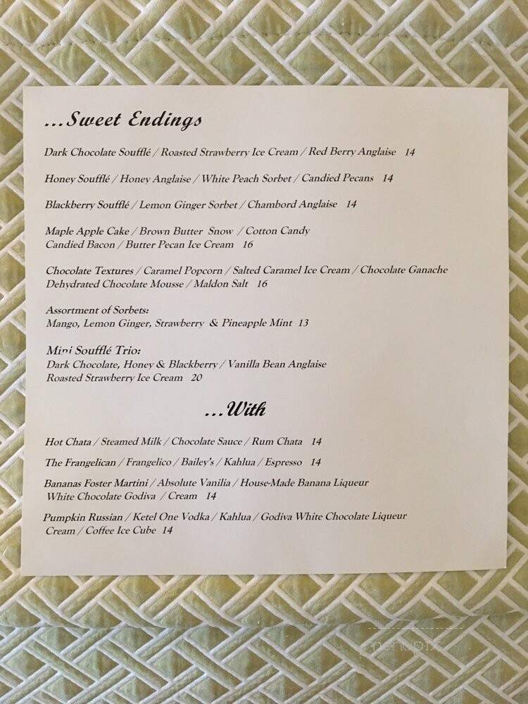 Salt - Fernandina Beach, FL menu_pic