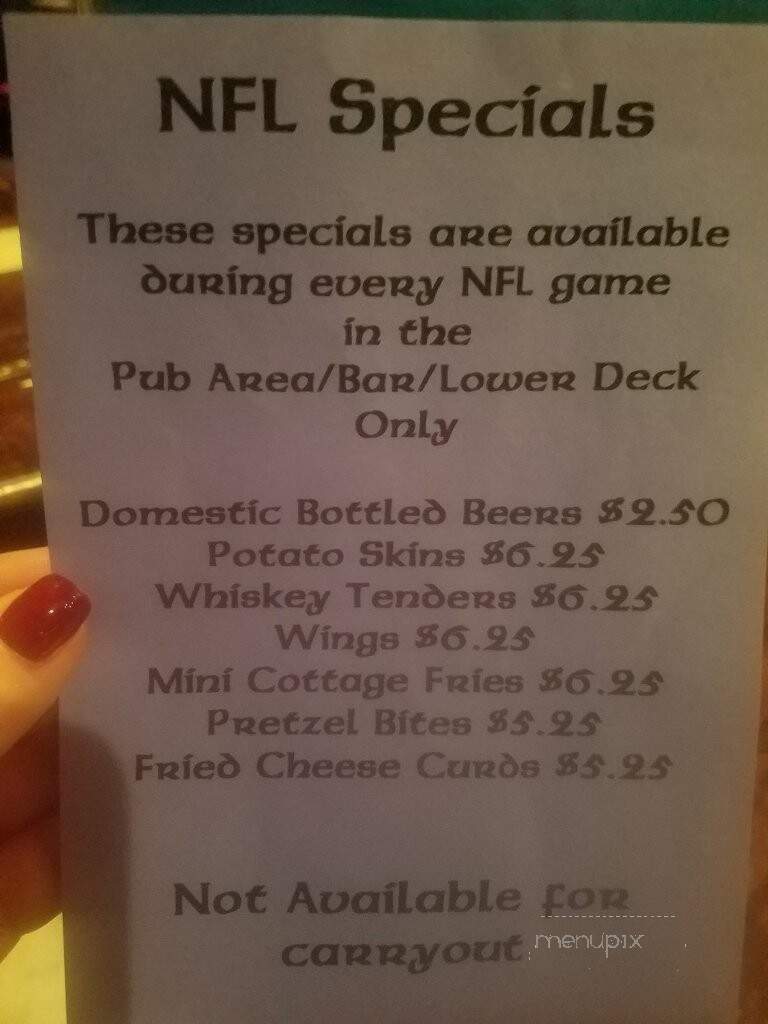 O'Lordan's - Westminster, MD menu_pic