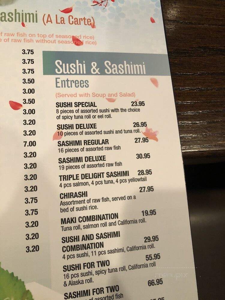 Ikko Japanese Steakhouse - Brick, NJ menu_pic