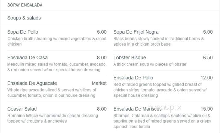 Tequila Sunrise - Bayside, NY menu_pic