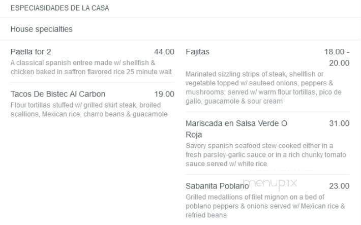 Tequila Sunrise - Bayside, NY menu_pic