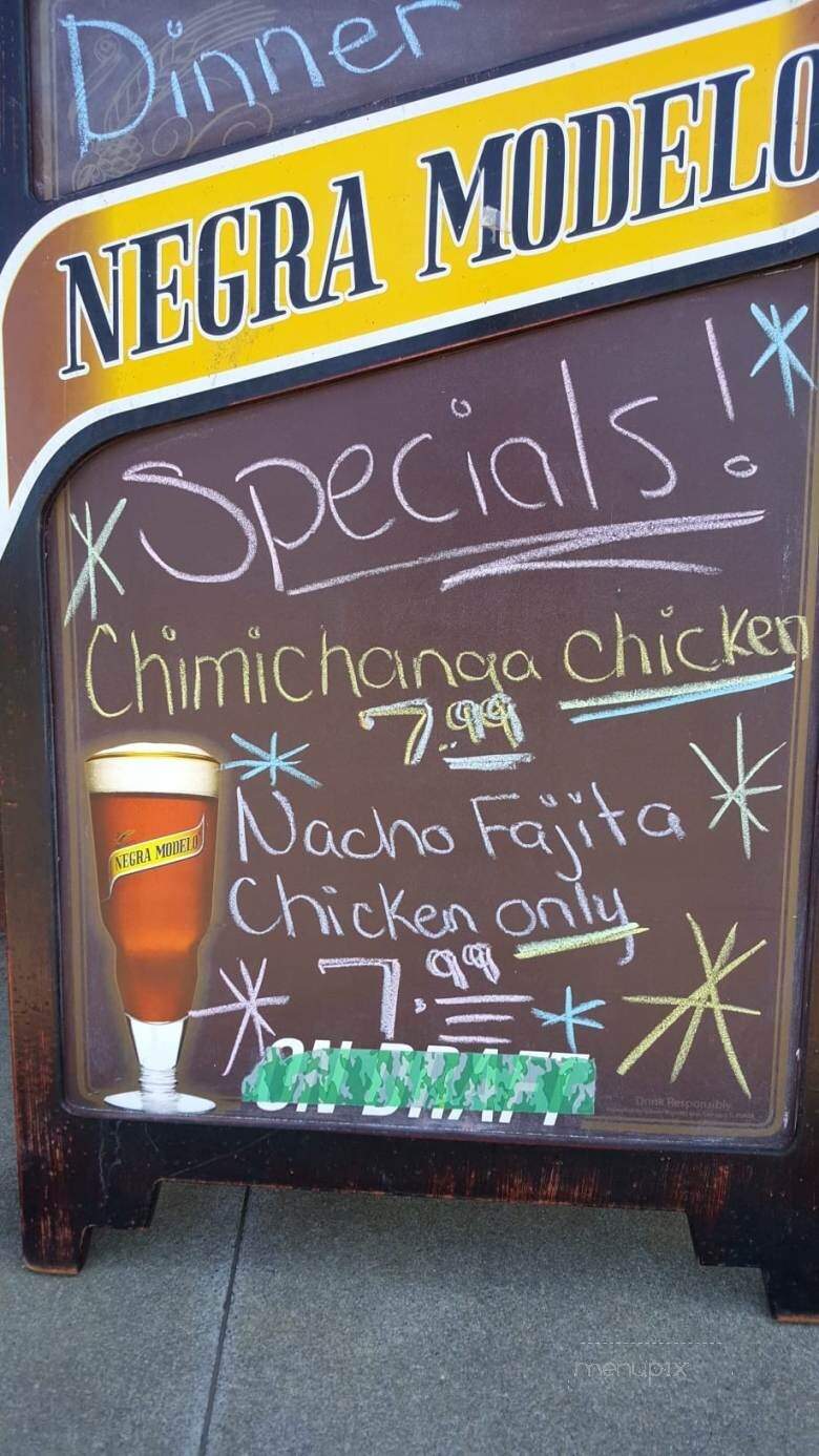Pancho's Mexican Buffet - Knoxville, TN menu_pic