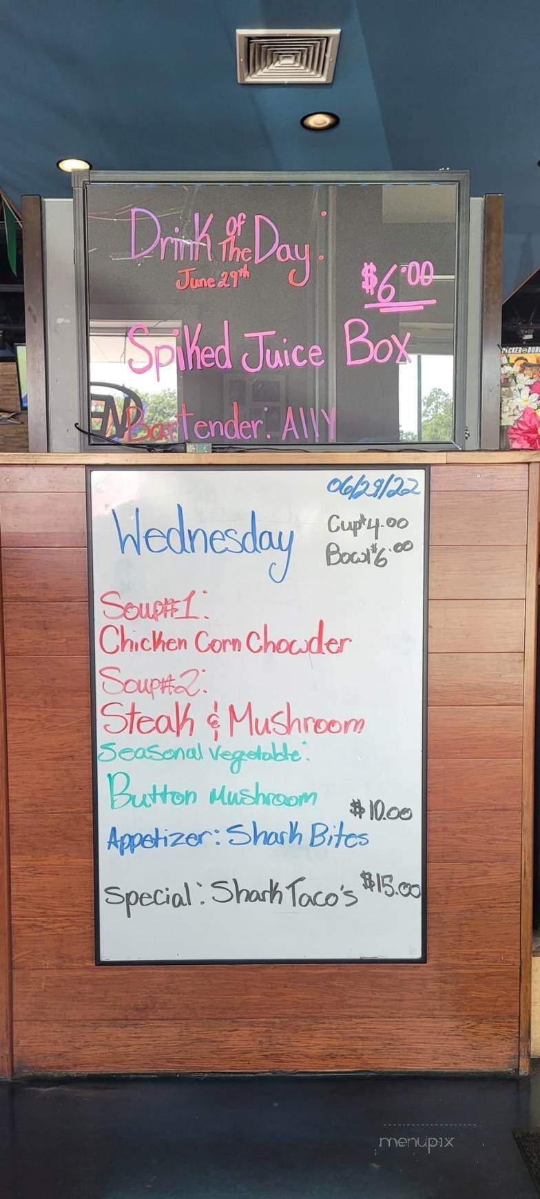 Schooners - Newport News, VA menu_pic