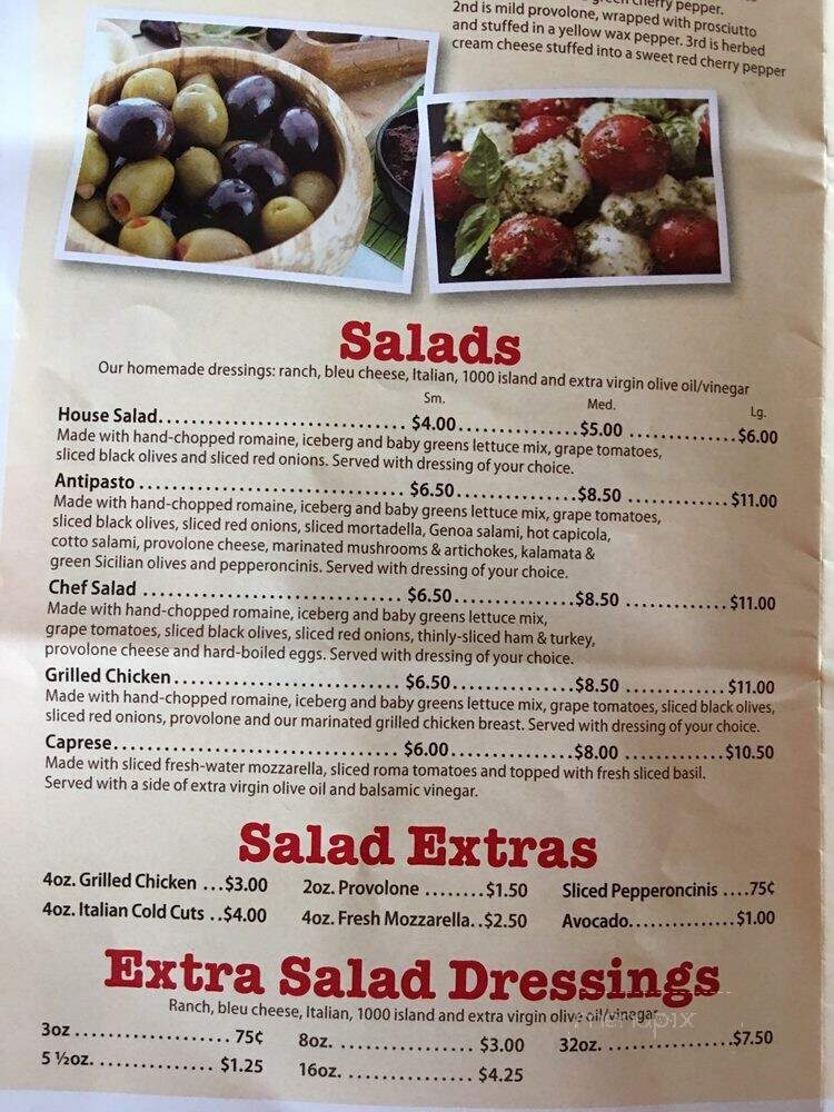 Foggia Italian Market & Deli - Lakewood, CA menu_pic