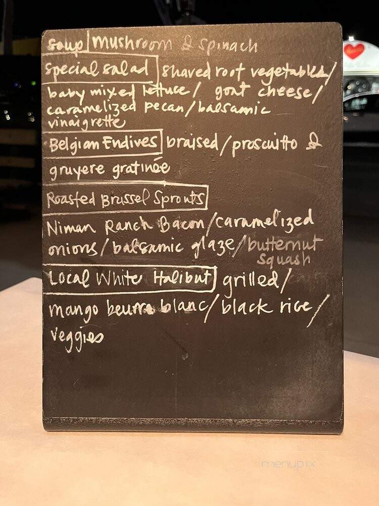 Basilic Restaurant - Newport Beach, CA menu_pic
