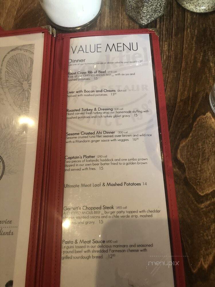 Brookfield's Restaurant - Rancho Cordova, CA menu_pic