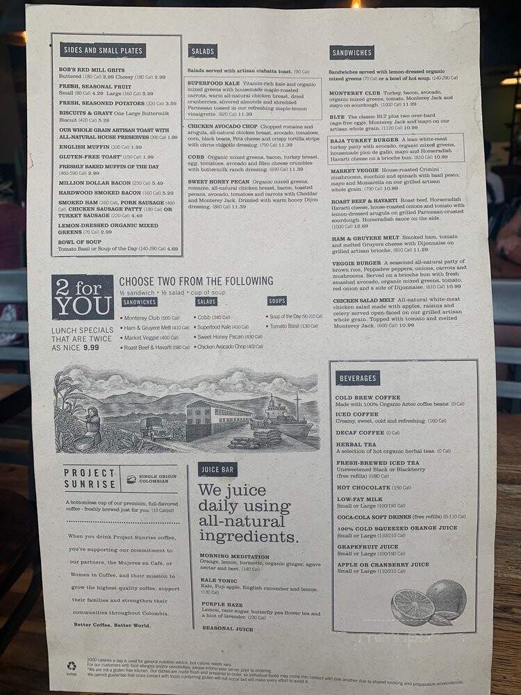 First Watch - Knoxville, TN menu_pic