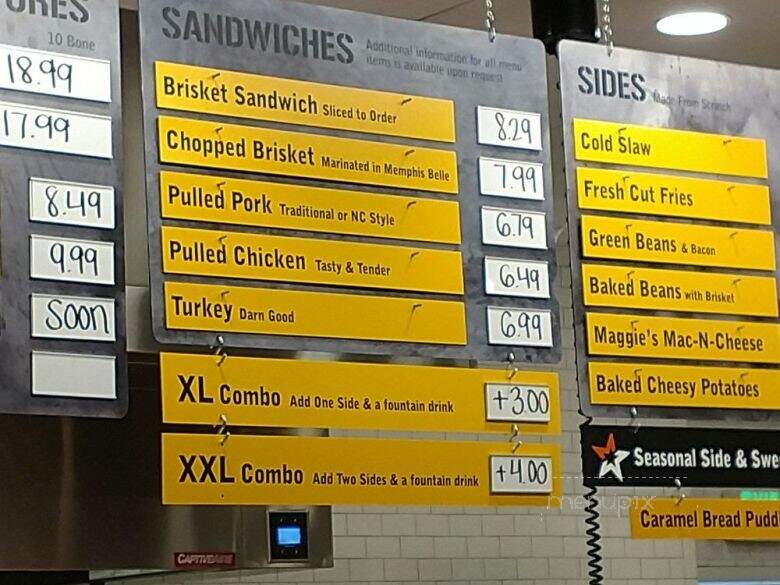 Mission BBQ - Clarksville, TN menu_pic