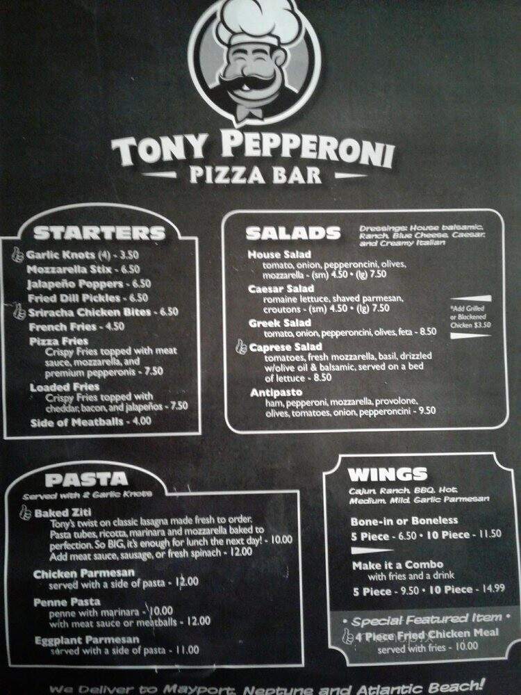 Tony Pepperoni - Atlantic Beach, FL