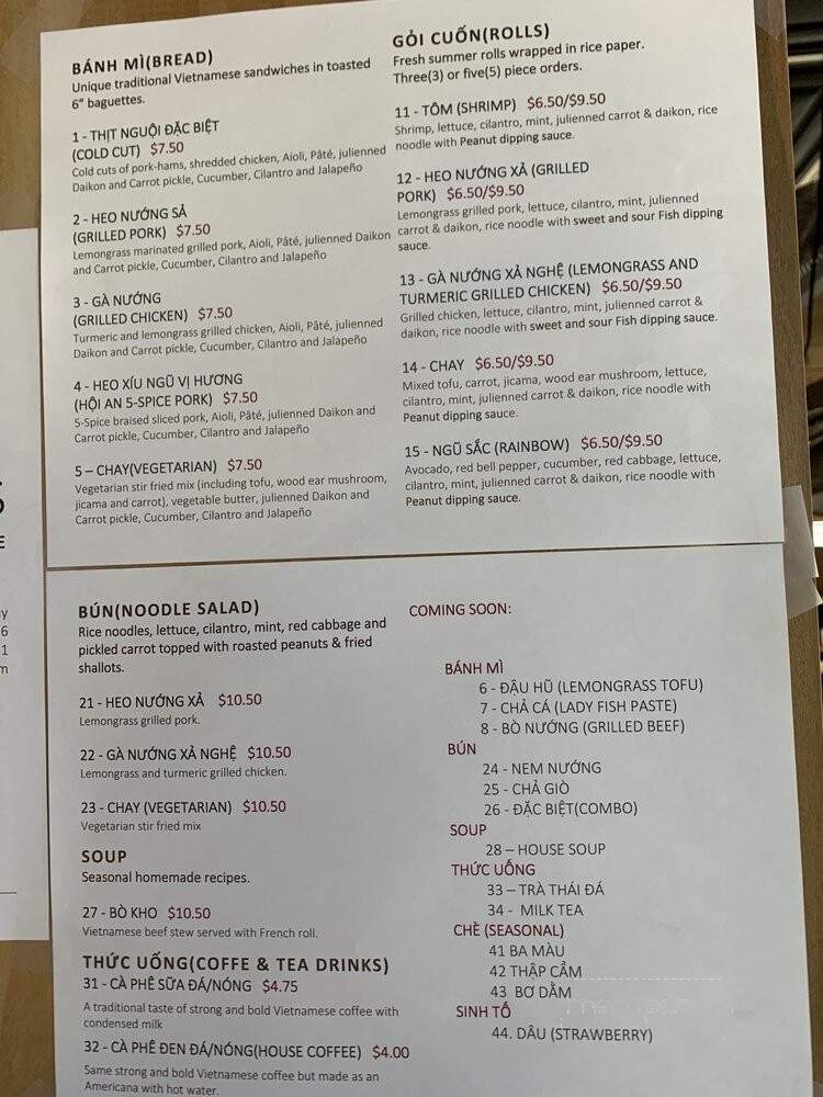 Kibi's Cafe - Walnut Creek, CA menu_pic