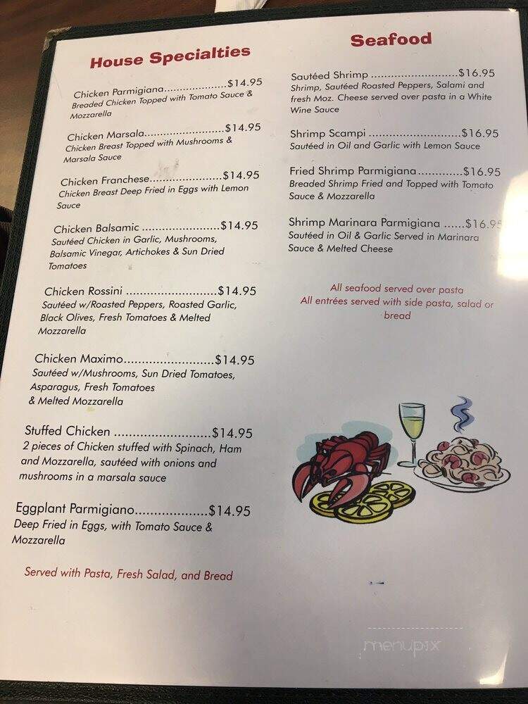 King's Pizza - Elkins, WV menu_pic