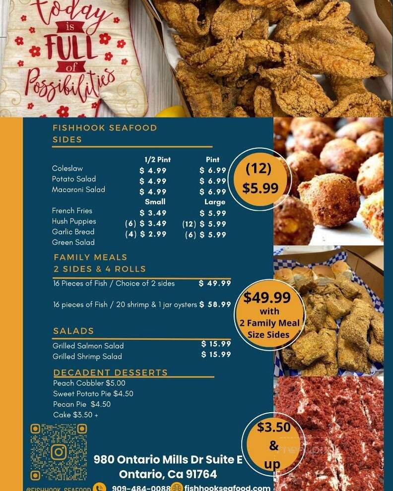 Fishbone Seafood - Ontario, CA menu_pic