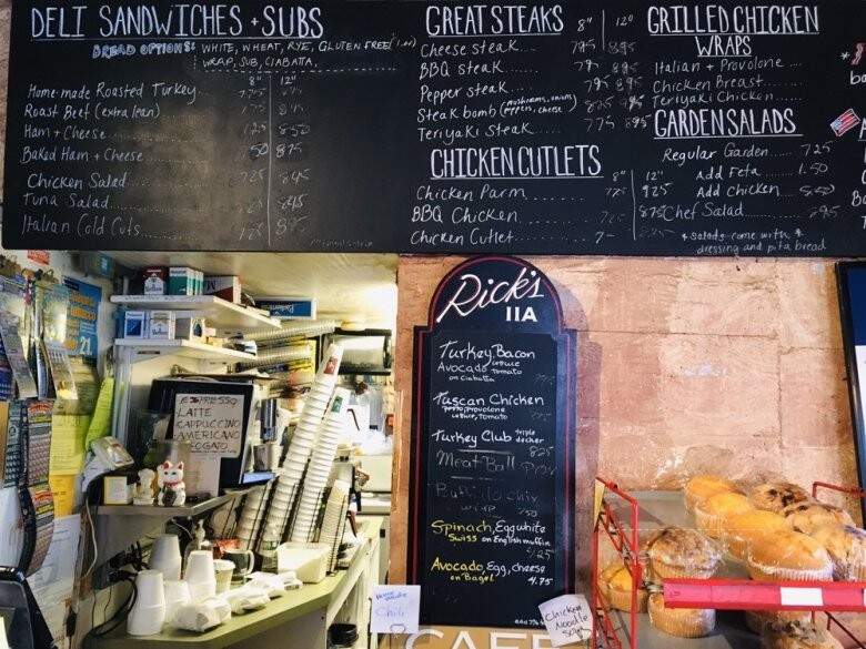 Rick's 11a Cafe - South Boston, MA menu_pic