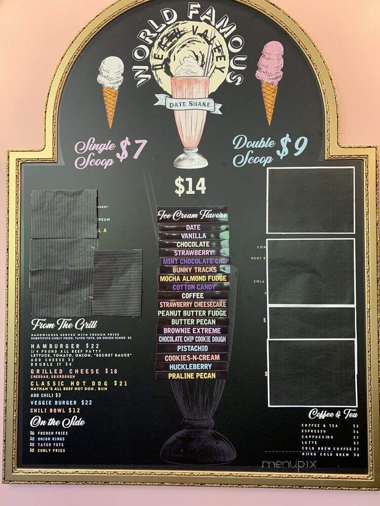 Furnace Creek Inn & Ranch Resort - Death Valley, CA menu_pic