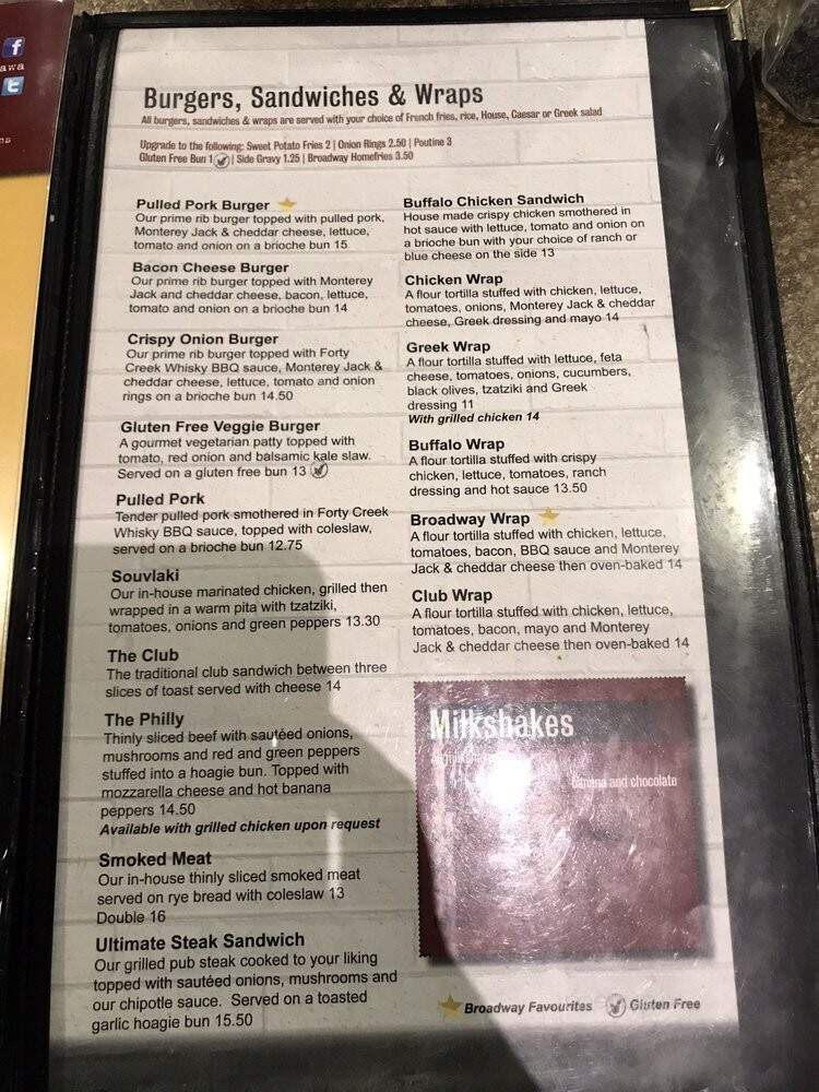 Broadway Bar & Grill - Ottawa, ON