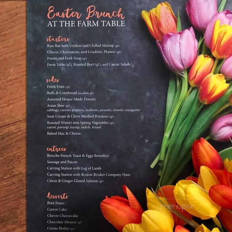 The Farm Table - Bernardston, MA menu_pic