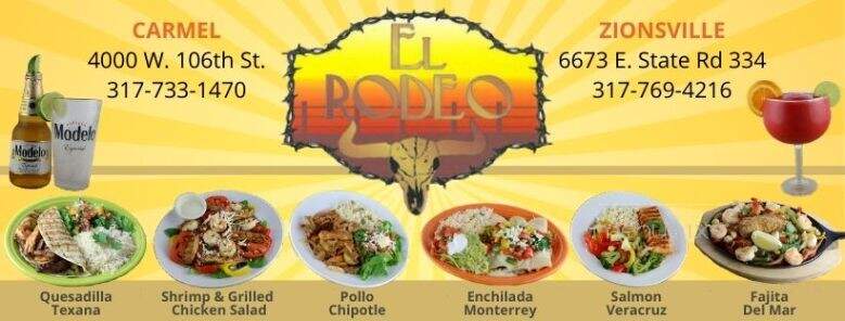El Rodeo - Zionsville, IN menu_pic