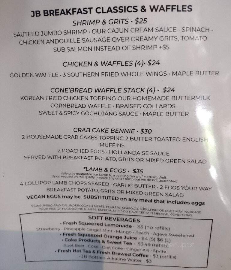 Just Brunch - Duluth, GA menu_pic