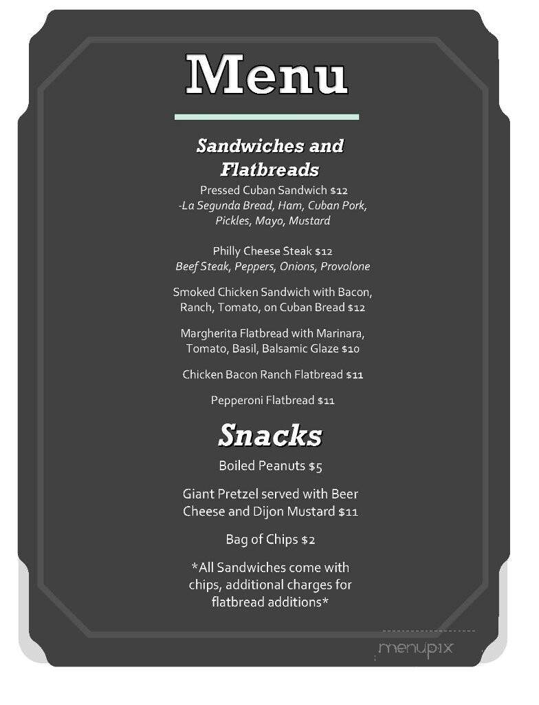 Egypt Shriners - Tampa, FL menu_pic
