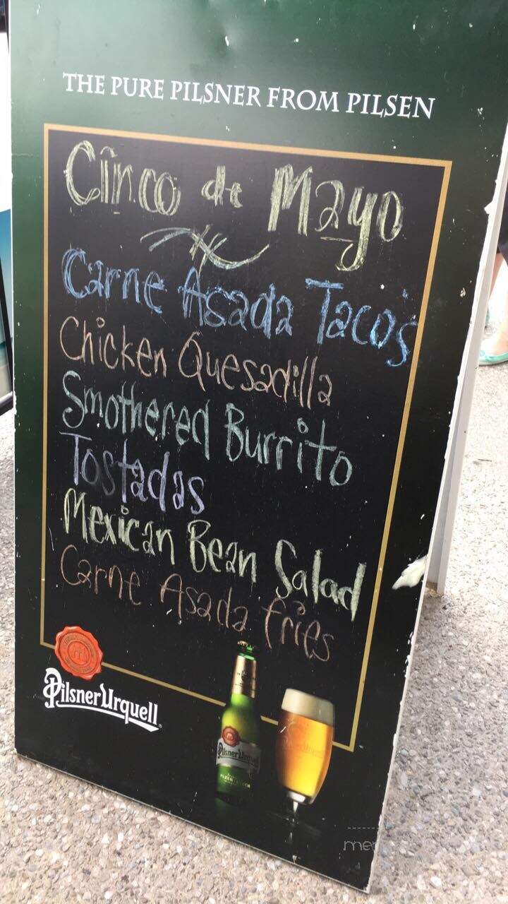 Argyle Arms Pub And Restaurant - Cambridge, ON menu_pic