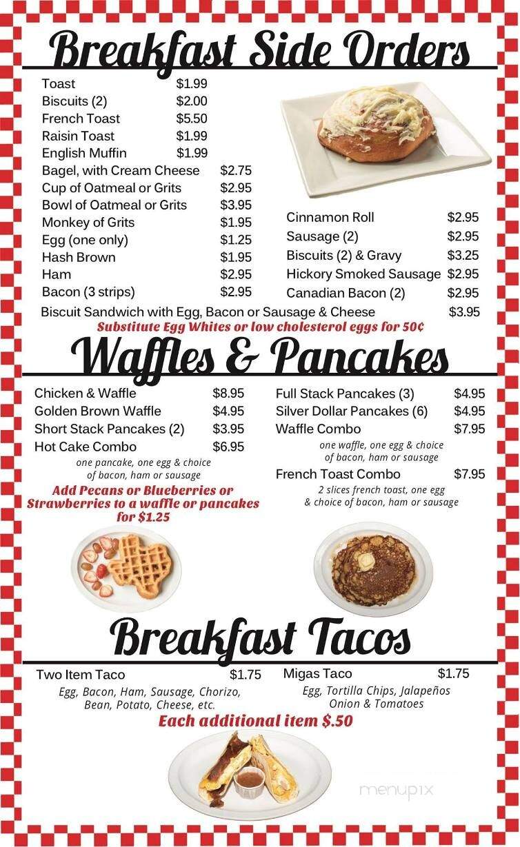 Price's Chef - Corpus Christi, TX menu_pic