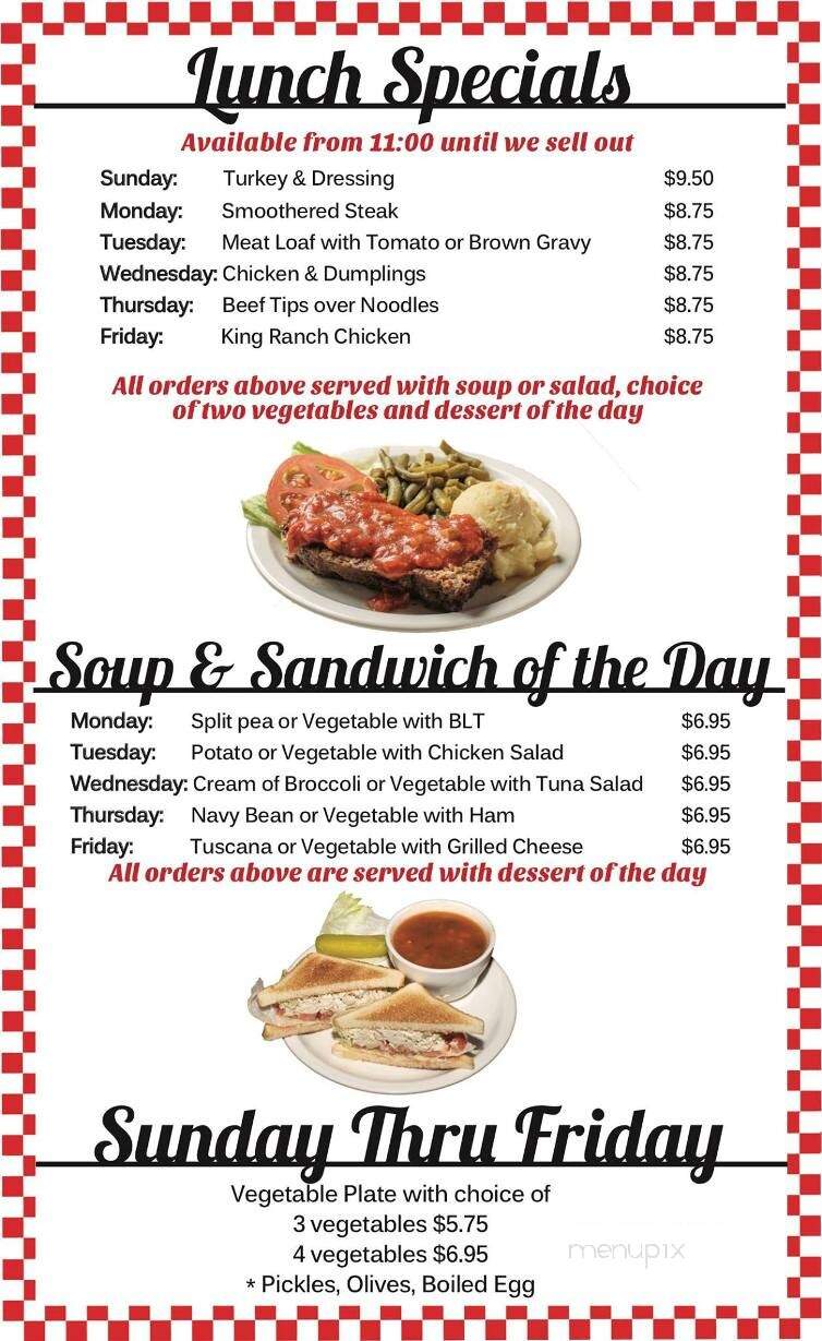 Price's Chef - Corpus Christi, TX menu_pic