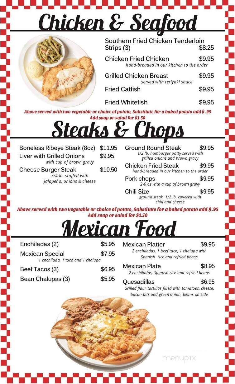 Price's Chef - Corpus Christi, TX menu_pic