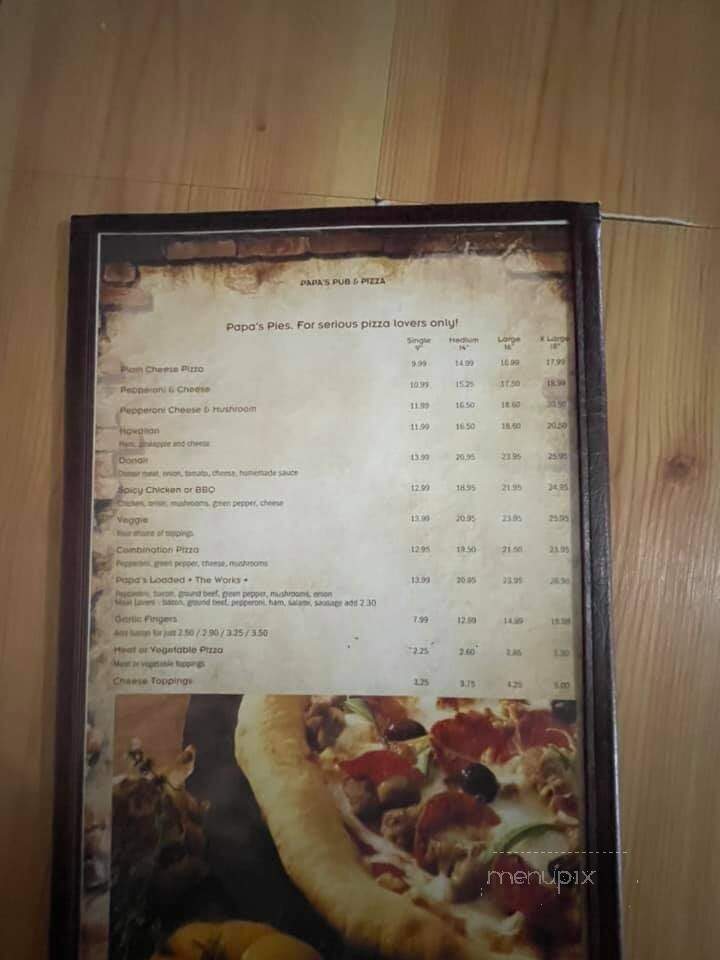 Papa's Pub And Pizzeria - Port Hawkesbury, NS