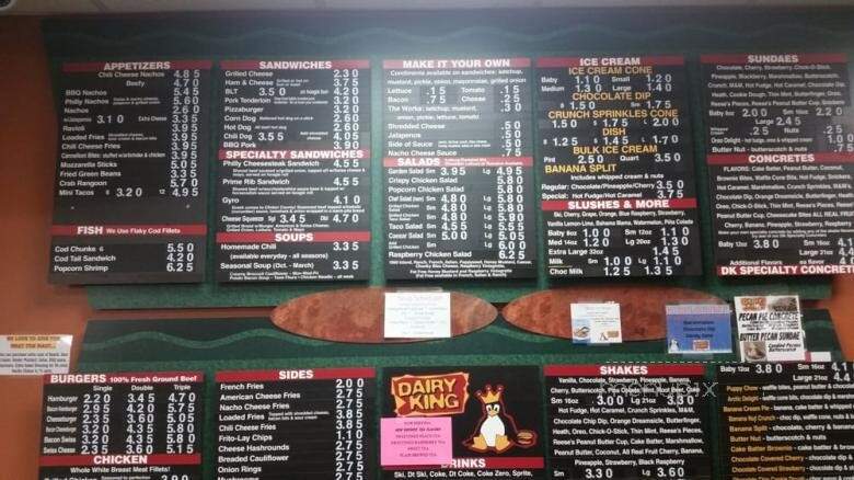 Dairy King - Trenton, IL menu_pic