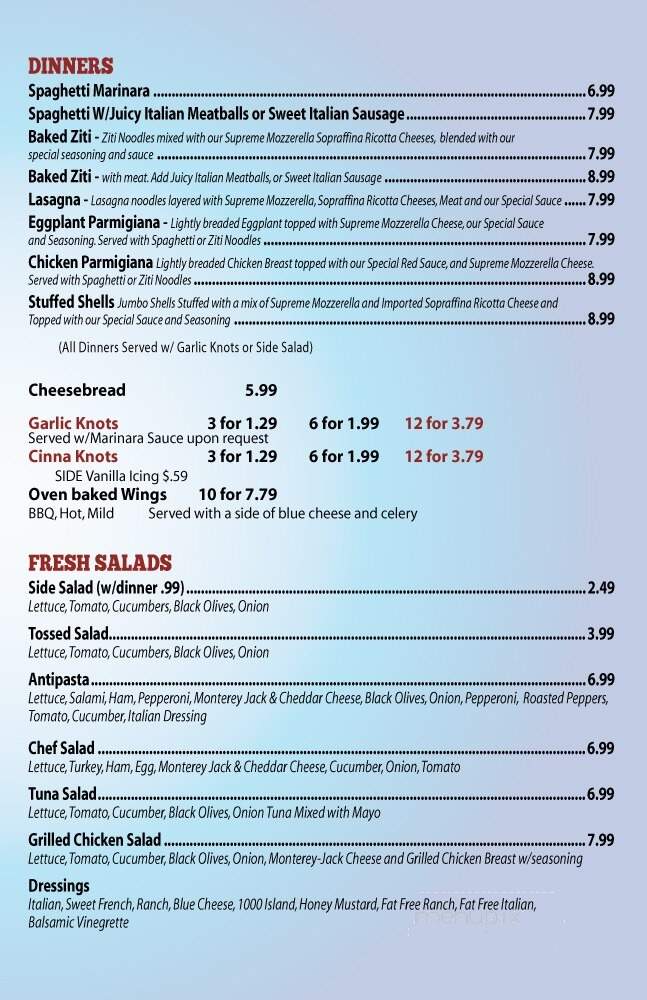 Pizza Boy Pizza - Lake City, FL menu_pic