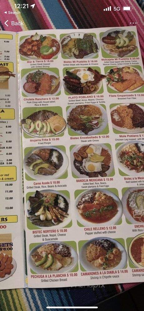 Taqueria Mi Pueblito - Hampton Bays, NY menu_pic