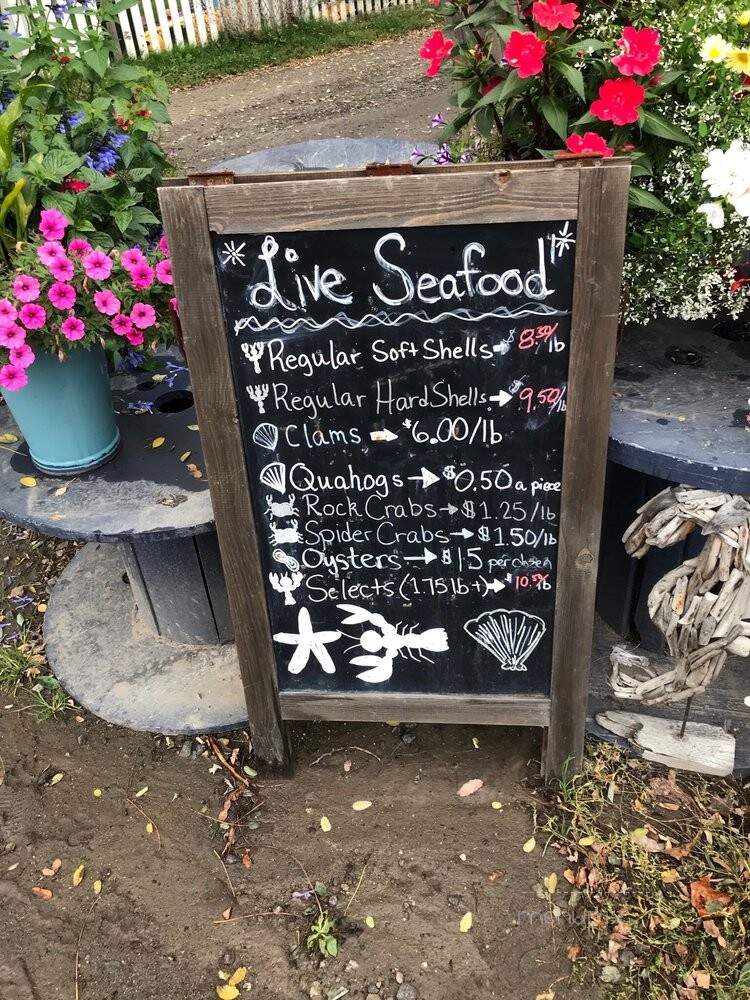 Hawkes' Lobster - Harpswell, ME menu_pic