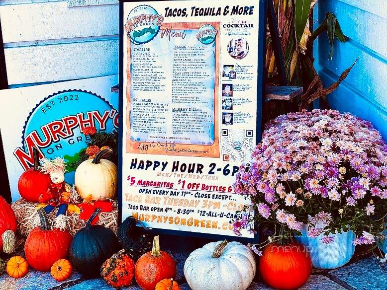 Murphy's On Green - Green Lake, WI menu_pic