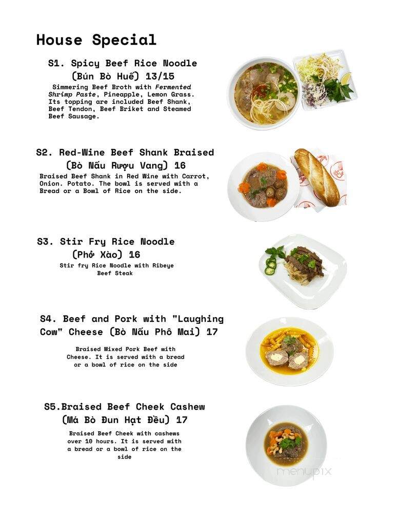 Pho Cincy - Fairfield, OH menu_pic