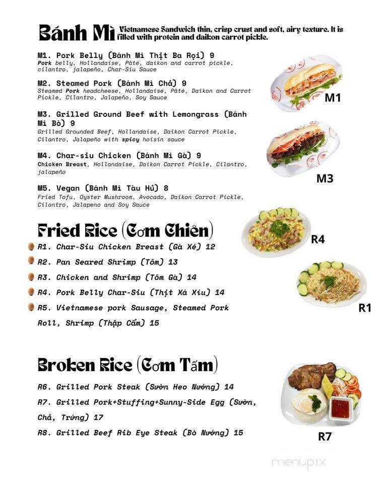 Pho Cincy - Fairfield, OH menu_pic
