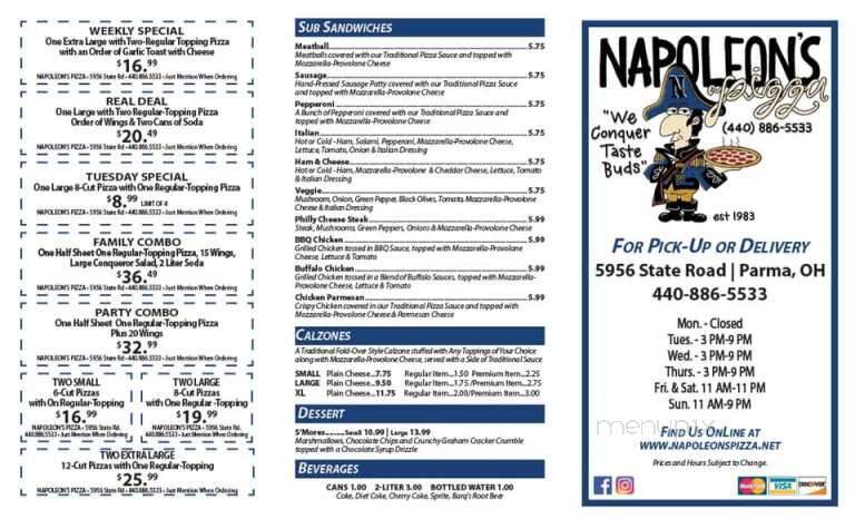 Napoleon's Pizza - Cleveland, OH