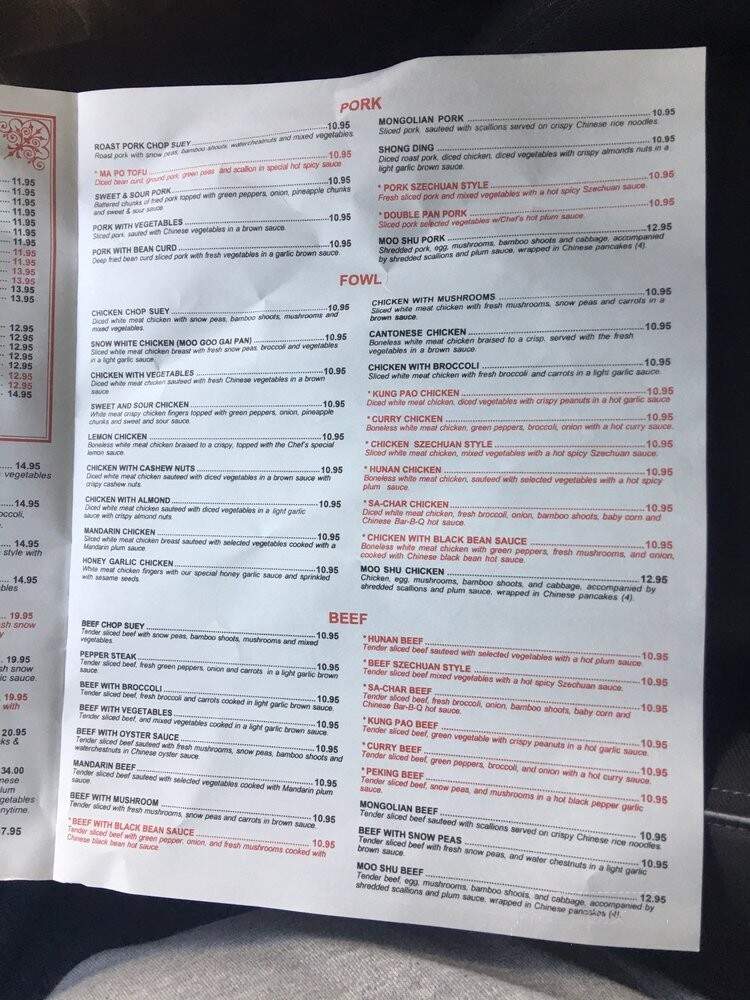 Peking Chinese Restaurant - Fort Pierce, FL menu_pic