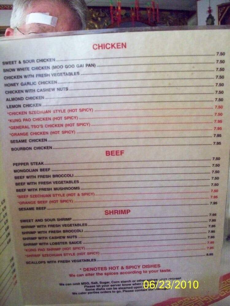 Peking Chinese Restaurant - Fort Pierce, FL menu_pic