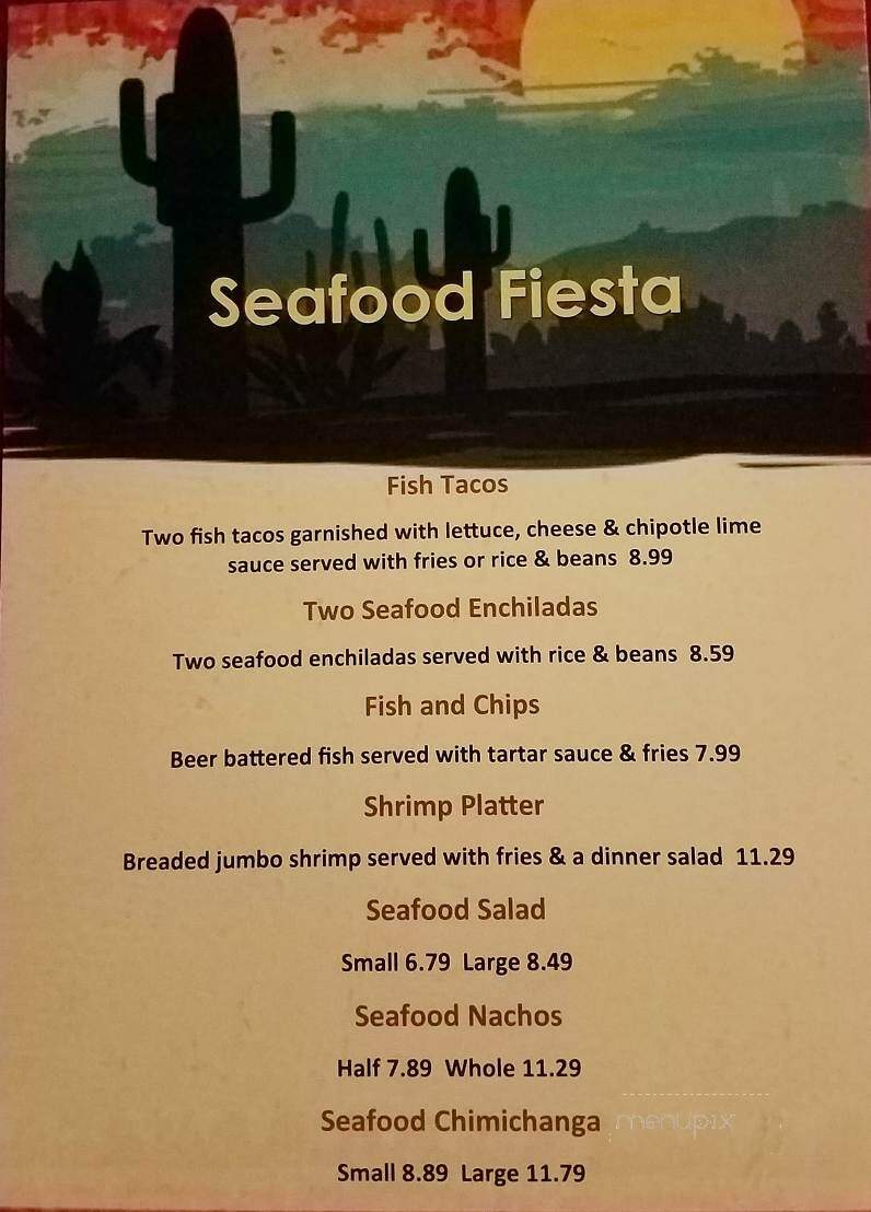 Mexican Village - Grand Forks, ND menu_pic