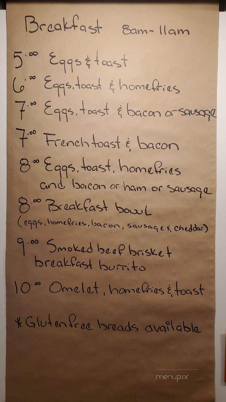 Cafe L'Anse - L'Anse, MI menu_pic