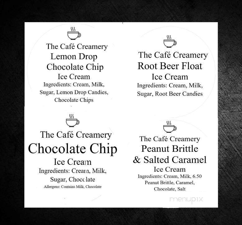 Cafe L'Anse - L'Anse, MI menu_pic