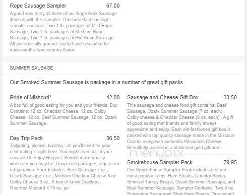 Burgers' Smokehouse - California, MO menu_pic