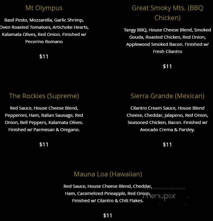 Mountain Town Station Brewing - Mount Pleasant, MI menu_pic